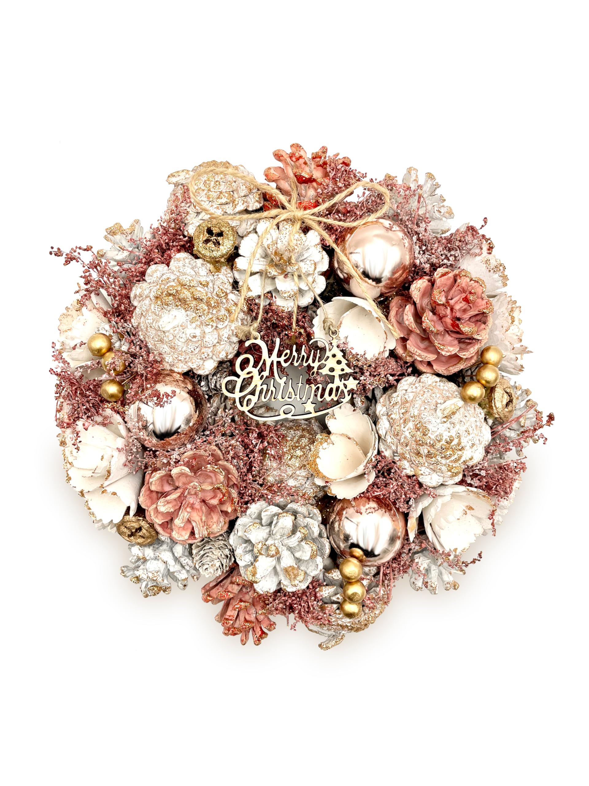 クリスマスリース ホワイト ゴールド 雪だるま❣️節々❣️ Amazon.co.jp: ［ 2025年 mamawreath D クリスマスリース ］クリスマス